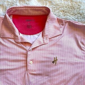 Johnnie-O Pink Golf Shirt